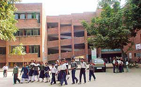 A view of Government High School, Sector 40-A, Chandigarh.