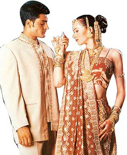 Wedding planners help clients choose dress designers