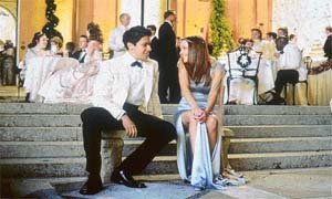 Colin Firth & Amanda Bynes in What A Girl Wants