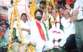 Surya Prakash, BJP candidate from Kamla Nagar