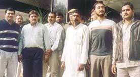 Crime Branch Anti-Election Cell has arrested six alleged gangsters from Najafgarh, who were likely to disturb the election process in the Capital.