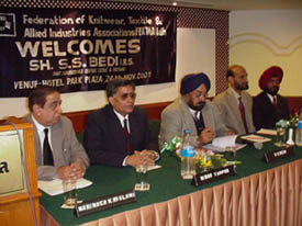 The Chief Commissioner, Central Excise and Customs, Mr S.S. Bedi, addressing a seminar in Ludhiana on Monday