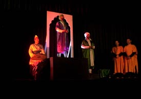 Pakistani artistes present a play, "Bullah"