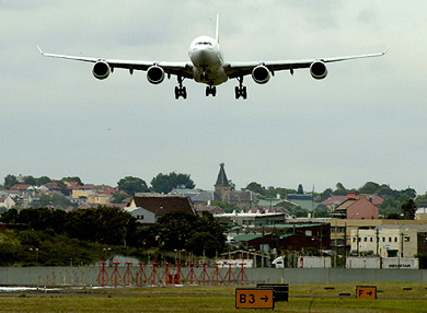 The first commercial flight of the world's longest-range passenger aircraft, the Airbus A340-500