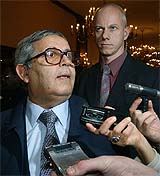 Libyan oil minister Abdulhafid Mahmoud Zlitni arrives in Vienna on Wednesday for Thursday's OPEC meeting