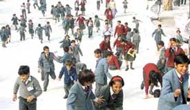 Schoolkids have a ball at Appu Ghar in the Capital