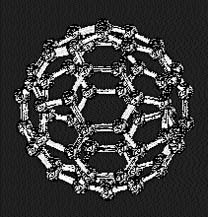 C60 molecule like a soccer ball