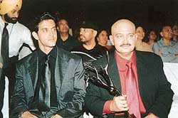 File photo of Hritik Roshan and Rakesh Roshan