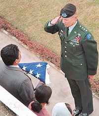 The Commander of the US Army, Pacific Command,