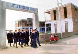 A view of Little Blossoms School, Kharar.