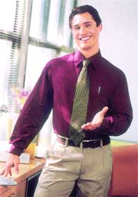 John Players, the contemporary range of mens wear, has unveiled shirts in twin tone fil-a-fils and classic twills