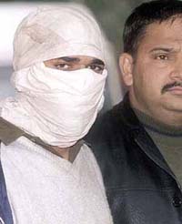 Rishi in police custody on Friday. 