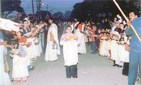 Devotees of Lord Ayyappa celebrate Makar Sankranti