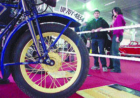 High-tech motorcycles are a big draw at the 7th Auto Expo being held at Pragati Maidan