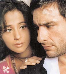  Saif Ali Khan in a scene from Ek Hasina Thi