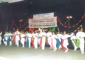 R-Day celebrations at Vidya Bhavan Sr Sec School