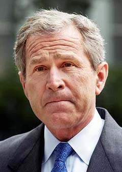 The Bush administration has been accused of "hyping" intelligence 