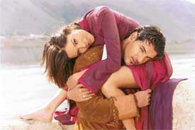 John Abraham and Udita Goswami in Paap