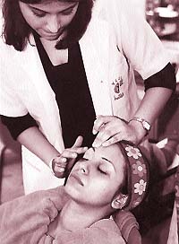 Most make-up artists dream of setting up their own salon