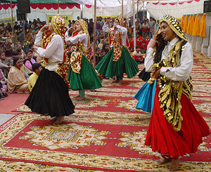 A cultural programme being held in Ambala  on Wednesday