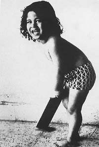 Master Blaster Sachin Tendulkar at age five