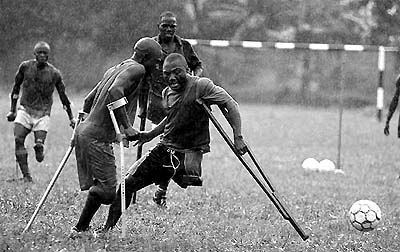 First prize Sports Features Singles of the World Press Photo of the year 2003