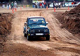 Harpreet Bawa runs a practice lap at the Circus Ground, Sector 17, Chandigarh, on Saturday