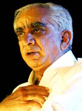 Finance Minister Jaswant Singh