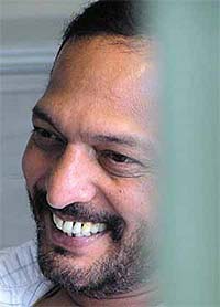 Nana Patekar, who is in the Capital to promote his forthcoming film Ab Tak Chhappan, at a press conference