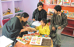 Psychologists examine students