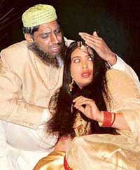 A scene from a play, ''Kadar Yaar'', staged at Tagore Theatre 