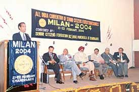 Mr Das Raj Sharma, president of the Himachal Pradesh State Pensioners Welfare Association