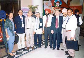 The paediatricians who took part in a conference at Lahore