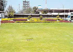 The Ranbaxy units compound that won the first prize in the best gardens of government and semi-government category