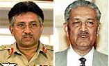 Pervez Musharraf and Abdul Qadeer Khan