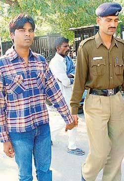 Sandeep, who was booked for trying to drown in the Sukhna Lake along with his two children in Chandigarh