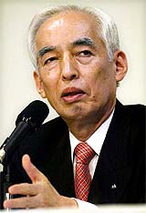 Japan Airlines System Corp Chief Executive Isao Kaneko
