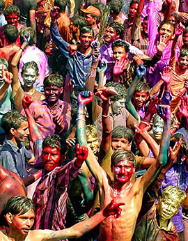 The festival of Rang Panchmi