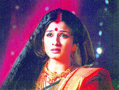 Raveena in Sahib Biwi GhulamNew Sahara celebrity.
