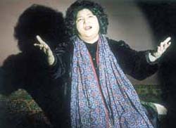 Sufi songstress Abida Parveen