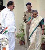 Sheila Dikshit with Dr A.K. Walia