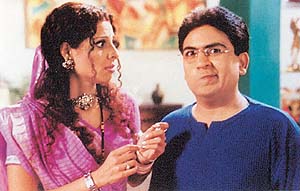 Joshi & Tanaz Currim in Meri Biwi Wonderful: Funny man