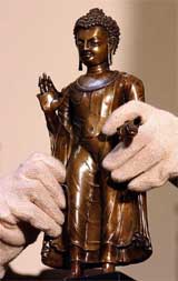 A rare 7th-century Buddha Sakyamuni statue
