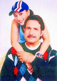 Sai Deodhar  with Kiran Kumar in Saara Akash: Versatile star