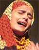 An artiste performs in a Punjabi play Dhamak Nagare De, based on the folk tale of Dula Bhatti, at Tagore Theatre in Chandigarh on Monday. 