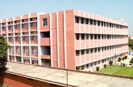 A view of Sharda Sarvhitkari Model Senior Secondary School, Chandigarh 