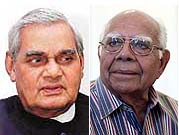 Atal Bihari Vajpayee and Ram Jethmalani