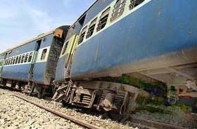 The Sri Ganganagar-Hardwar train which derailed near Rampura Phul (Bathinda) on Thursday