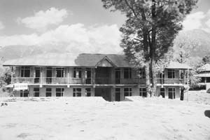A nurses training school, part of the Vivekanand Medical College and Research Centre, at Palampur