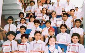 Prize-winners of Kundan Vidya Mandir, Civil Lines, Ludhiana